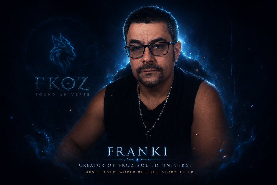 Franki — Creator of FKOZ Sound Universe. Music lover, world builder and storyteller.